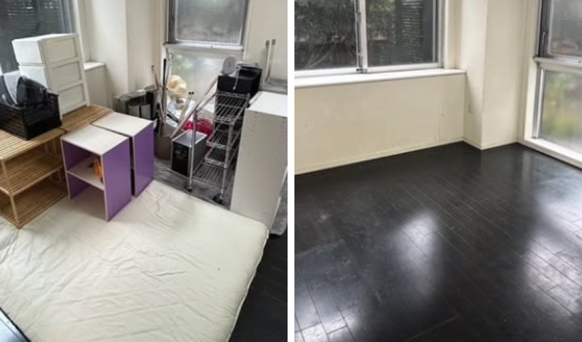 1DK引っ越し作業＋残置物撤去／費用5万円